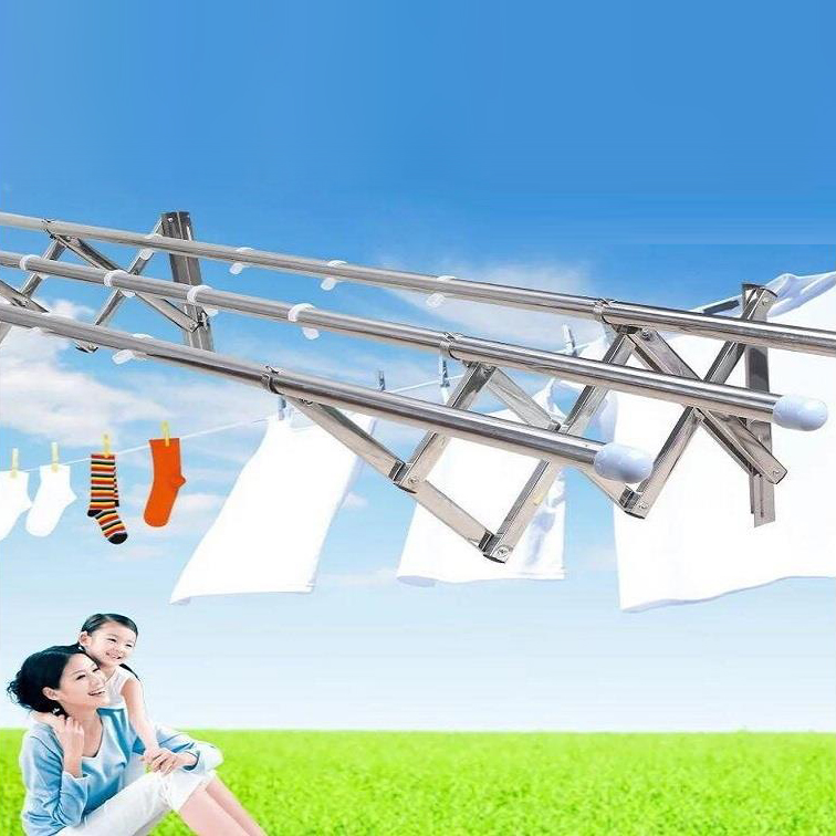 GIÀN PHƠI GẮN TƯỜNG INOX 304